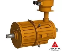 Электродвигатель взрывозащищённый рудничный ВРА132С6 132x5-5x1000 крепление лапы