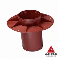 Втулка с колпаком для прохода через крышу 57x76x5,1 Сталь 20 Л8-146.000