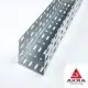 Швеллер перфорированный 100х40х2500 мм К235 09Г2