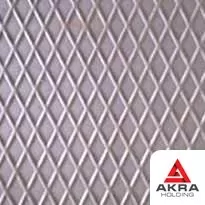 Лист рифлёный нержавеющий ромбический 1,5х2000х3000 мм 08Х18Н10Т