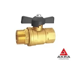 Кран латунный шаровой ВР Ideal 1280012L