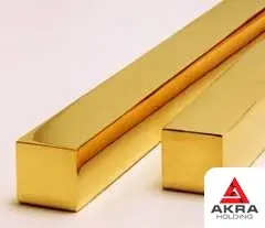 Квадрат латунный 27х27 мм ЛС59-1М
