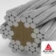 Стальной канат (трос) тройной свивки ЛК-Р 43 мм