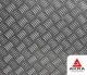Лист рифлёный квинтет 2x1000x2500 СТ3СП5 ГОСТ 8568 - 77