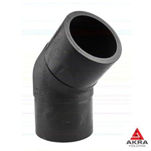 Отвод полиэтиленовый литой 45 градусов SDR 11 315 мм