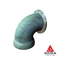 Колено раструб - фланец чугунное 250 мм УРФ