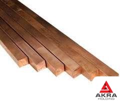 Медный квадрат 30х30 мм М2