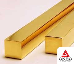 Квадрат латунный 4х4 мм Л63Т