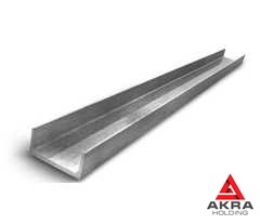 Дюралевый швеллер 54х58х48 мм Д16А