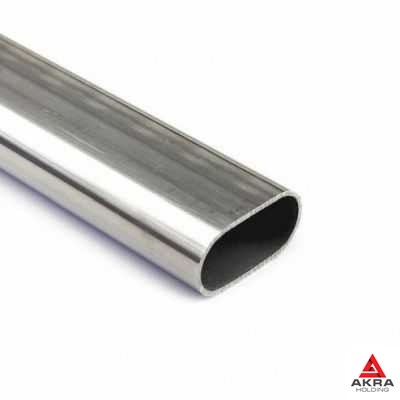 Труба профильная овальная 22х14х1,2 мм 30ХГСА оцинкованная