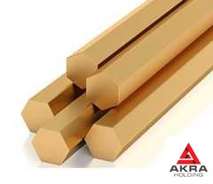 Шестигранник латунный 123 мм ЛС63-3