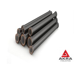 Труба чугунная напорная ВЧШГ 200x6000 мм.