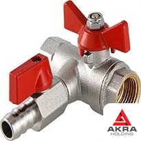 Кран поворотный со струей и сеткой ВН 52-60-4 (ИТШЛ.491711.006) 15х6