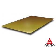 Латунная пластина 609х609х7 мм ЛС59-1