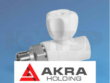 Кран радиаторный прямой НР D25-3/4 PPR