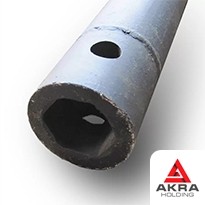 Бурильная шнековая штанга 76x6x1000 УРБ-2А2