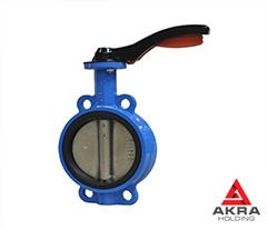 Затвор дисковый поворотный м/ф VP4449R-02PTFE0065 65х16 TECFLONTECOFI