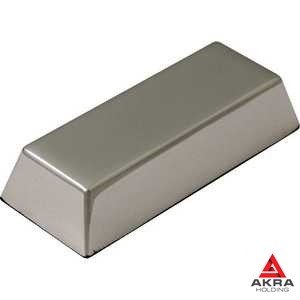 Алюминиевый слиток 270х850 мм АД0