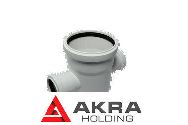 Крестовина одноплоскостная канализационная 110*50*50/90