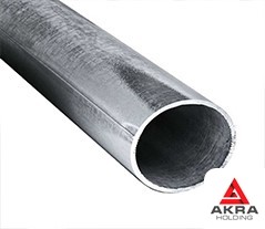 Труба электросварная оцинкованная 530х80 мм сталь 20 ГОСТ 10705-80