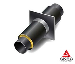 Неподвижная опора ППУ 76x3,5 ГОСТ 30732 - 2006